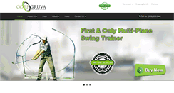 Desktop Screenshot of golfgruva.com