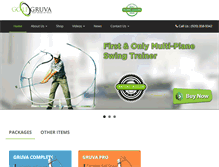 Tablet Screenshot of golfgruva.com